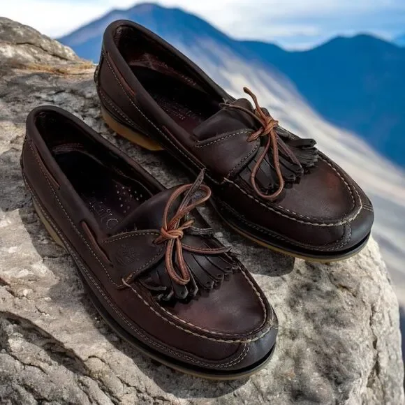 Timberland Kiltie Loafers Mens Size 8.5M - Picture 1 of 16
